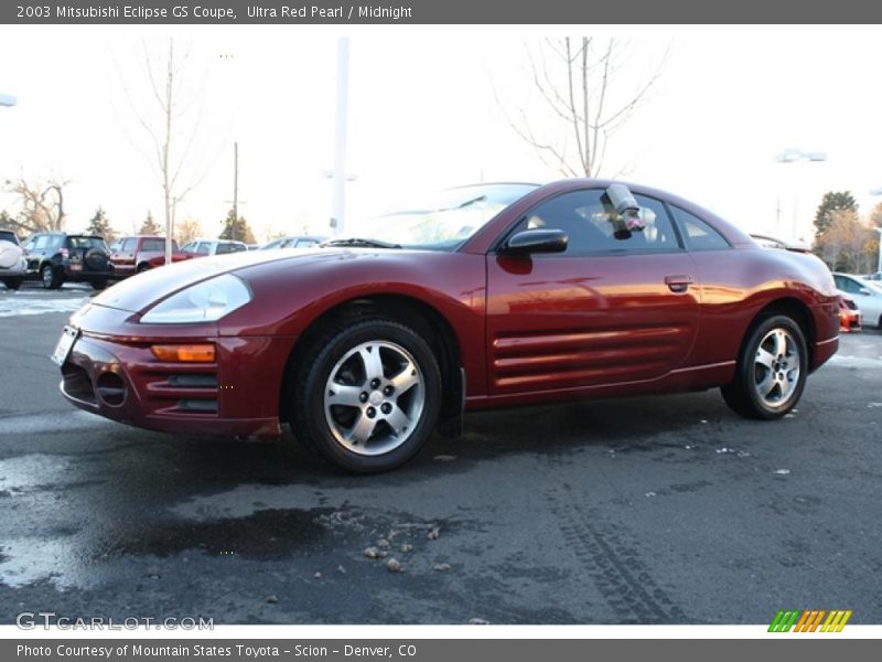 Ultra Red Pearl / Midnight 2003 Mitsubishi Eclipse GS Coupe