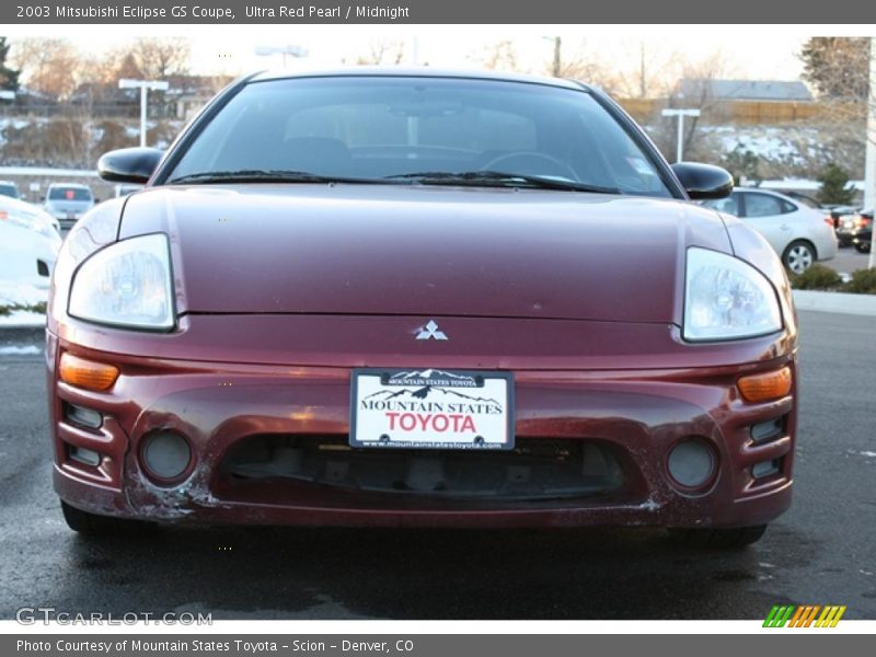 Ultra Red Pearl / Midnight 2003 Mitsubishi Eclipse GS Coupe