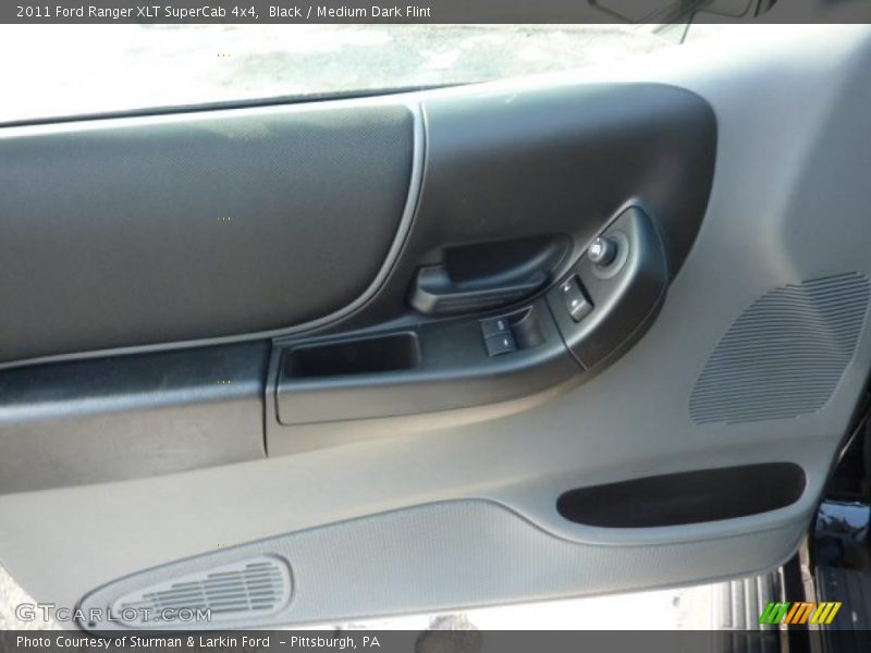Black / Medium Dark Flint 2011 Ford Ranger XLT SuperCab 4x4