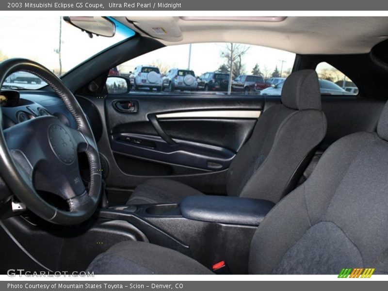 Ultra Red Pearl / Midnight 2003 Mitsubishi Eclipse GS Coupe