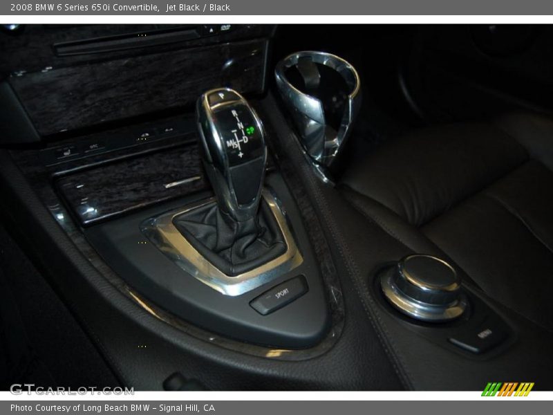Jet Black / Black 2008 BMW 6 Series 650i Convertible