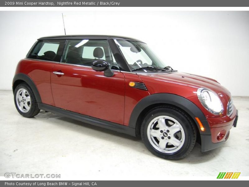 Nightfire Red Metallic / Black/Grey 2009 Mini Cooper Hardtop