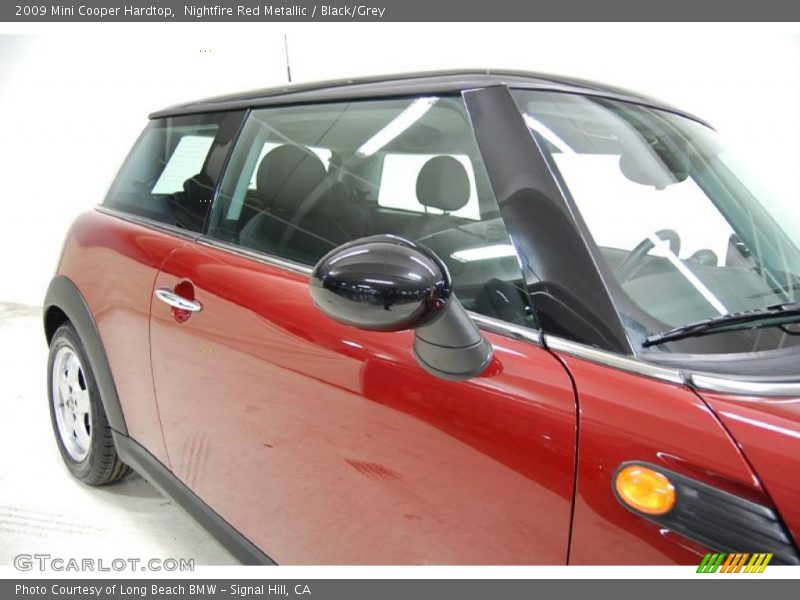 Nightfire Red Metallic / Black/Grey 2009 Mini Cooper Hardtop