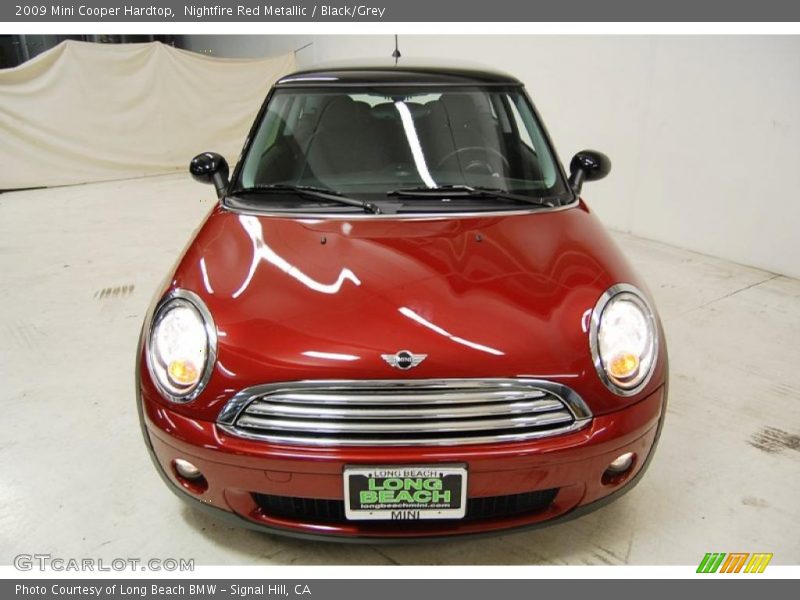 Nightfire Red Metallic / Black/Grey 2009 Mini Cooper Hardtop