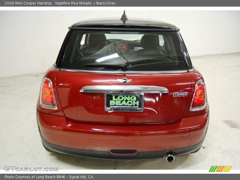 Nightfire Red Metallic / Black/Grey 2009 Mini Cooper Hardtop