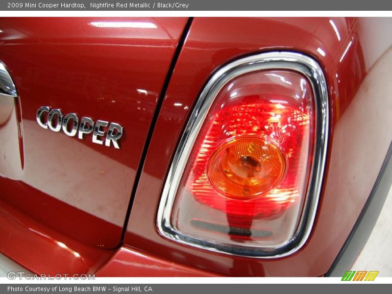 Nightfire Red Metallic / Black/Grey 2009 Mini Cooper Hardtop