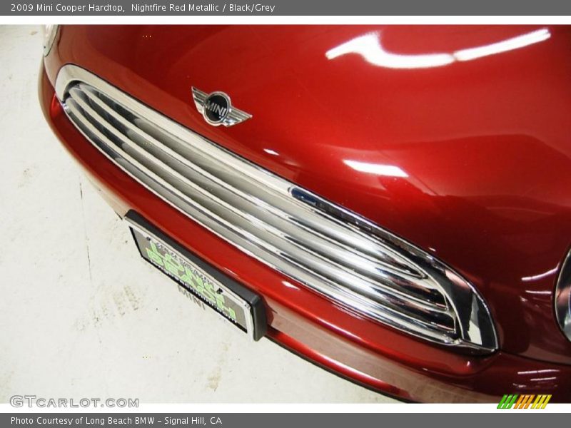 Nightfire Red Metallic / Black/Grey 2009 Mini Cooper Hardtop