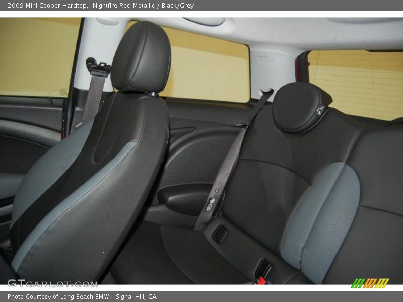 Nightfire Red Metallic / Black/Grey 2009 Mini Cooper Hardtop