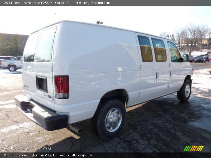 Oxford White / Medium Flint 2011 Ford E Series Van E250 XL Cargo