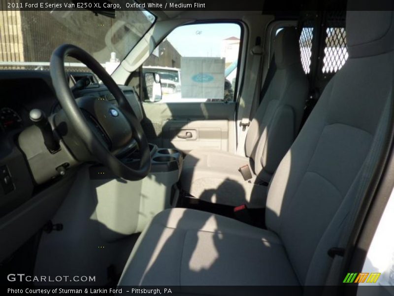 Oxford White / Medium Flint 2011 Ford E Series Van E250 XL Cargo