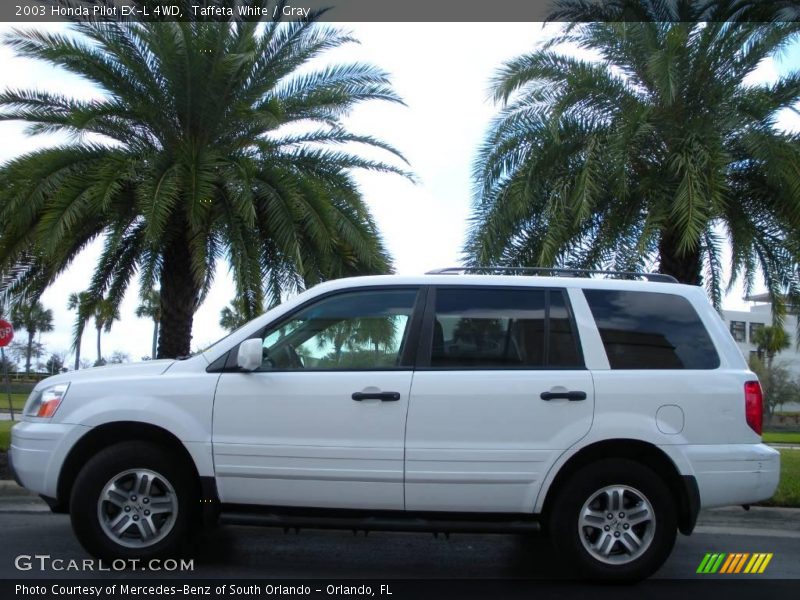 Taffeta White / Gray 2003 Honda Pilot EX-L 4WD