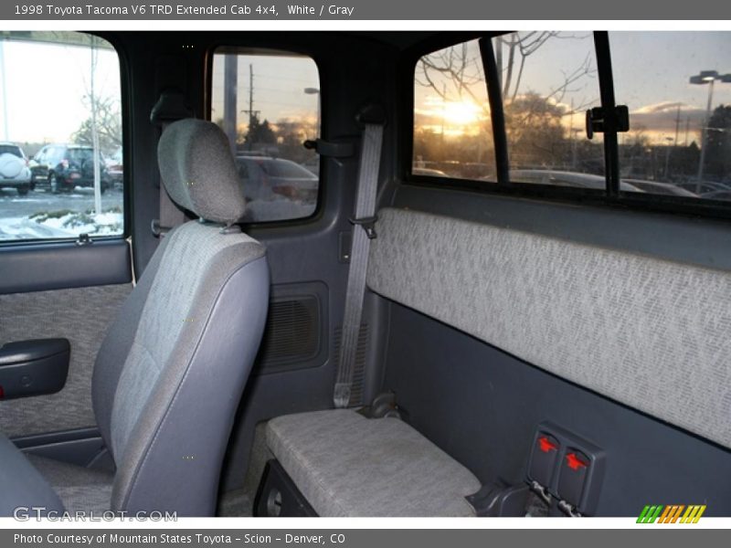  1998 Tacoma V6 TRD Extended Cab 4x4 Gray Interior