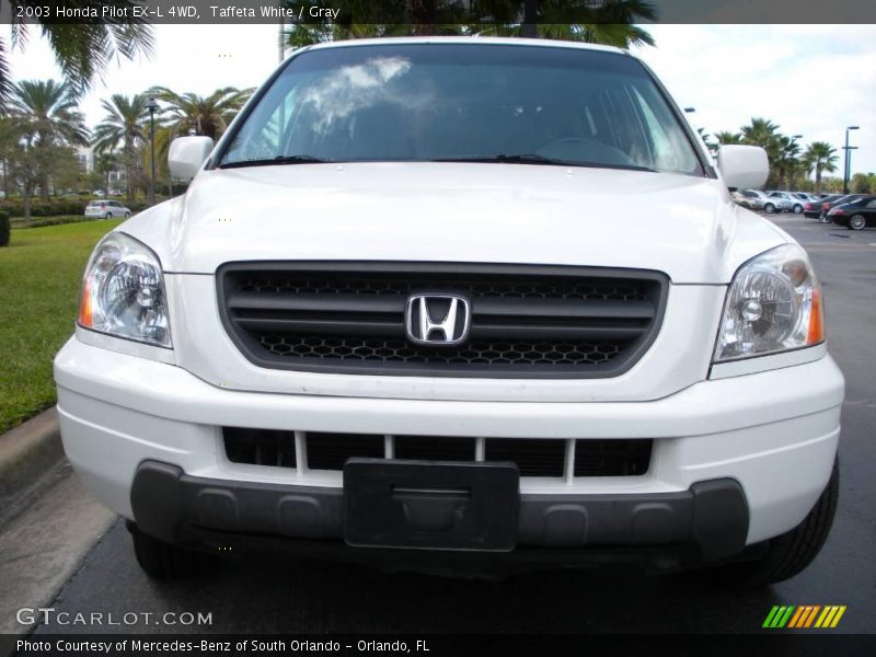 Taffeta White / Gray 2003 Honda Pilot EX-L 4WD