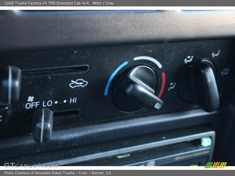 White / Gray 1998 Toyota Tacoma V6 TRD Extended Cab 4x4