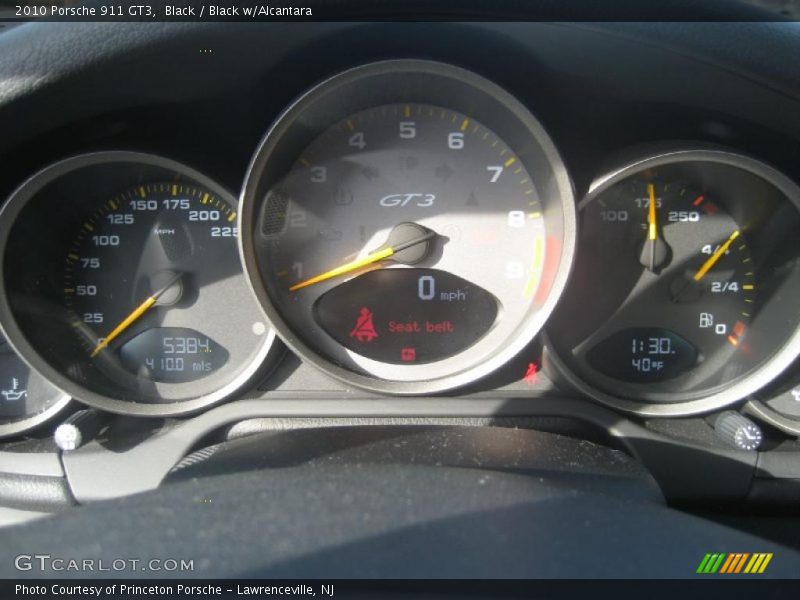  2010 911 GT3 GT3 Gauges