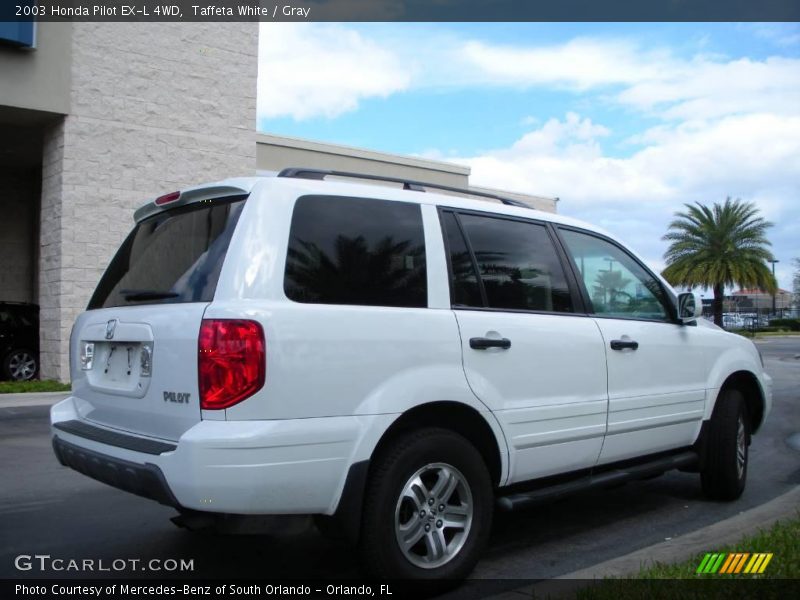 Taffeta White / Gray 2003 Honda Pilot EX-L 4WD