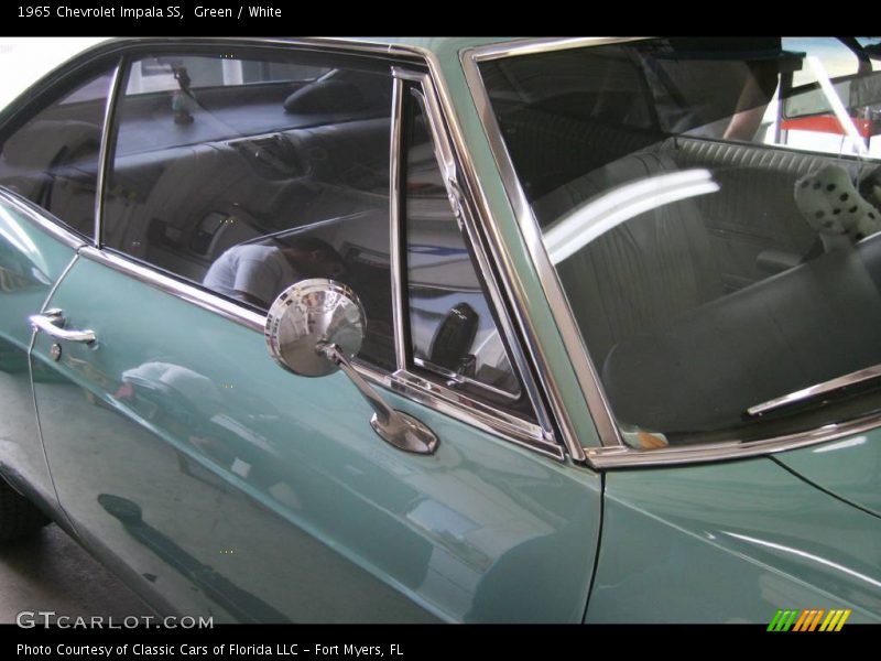 Green / White 1965 Chevrolet Impala SS