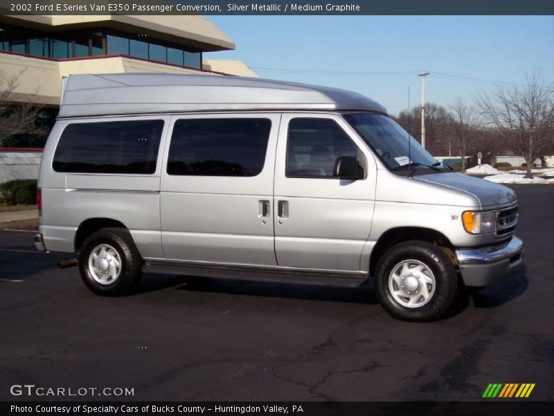  2002 E Series Van E350 Passenger Conversion Silver Metallic