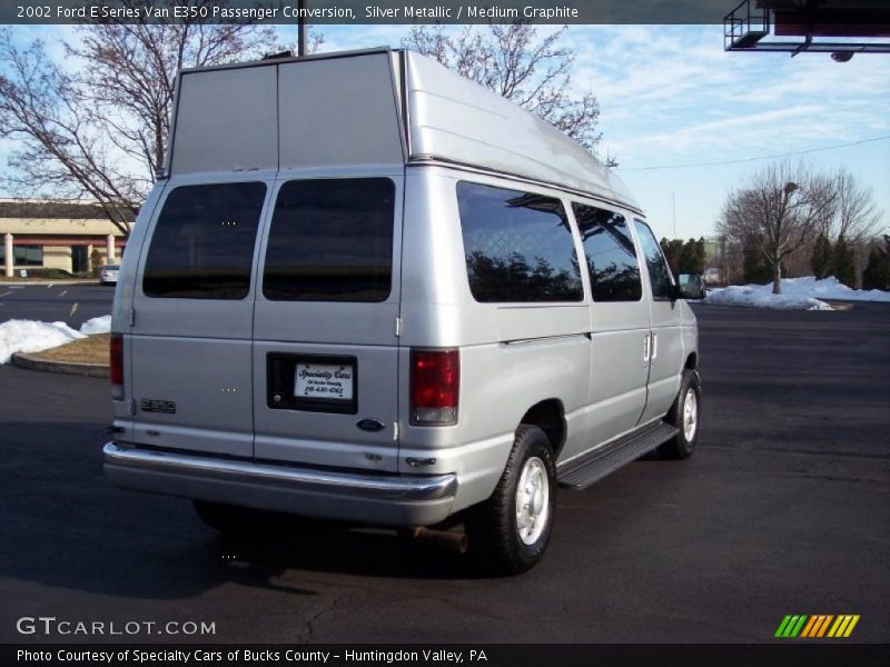 Silver Metallic / Medium Graphite 2002 Ford E Series Van E350 Passenger Conversion
