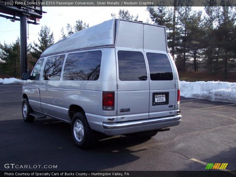 Silver Metallic / Medium Graphite 2002 Ford E Series Van E350 Passenger Conversion