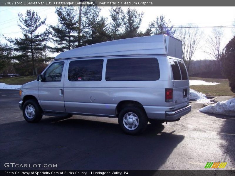 Silver Metallic / Medium Graphite 2002 Ford E Series Van E350 Passenger Conversion