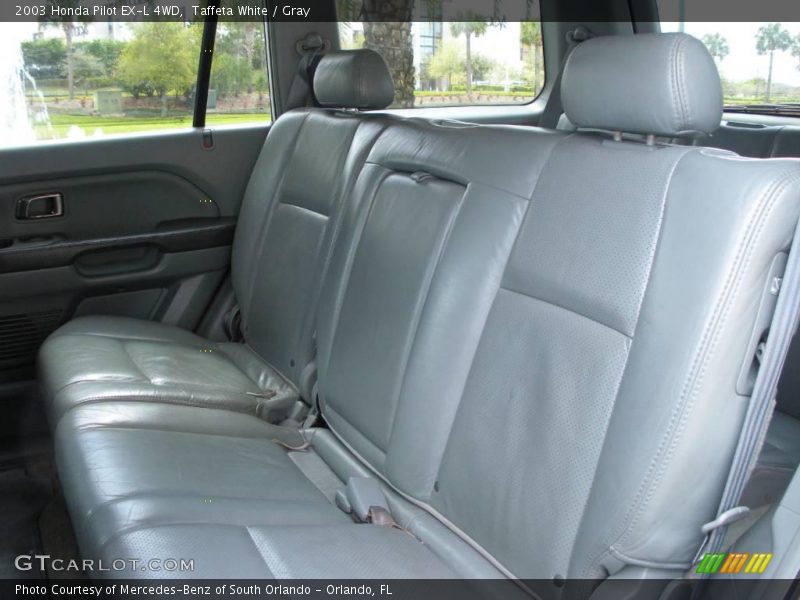 Taffeta White / Gray 2003 Honda Pilot EX-L 4WD