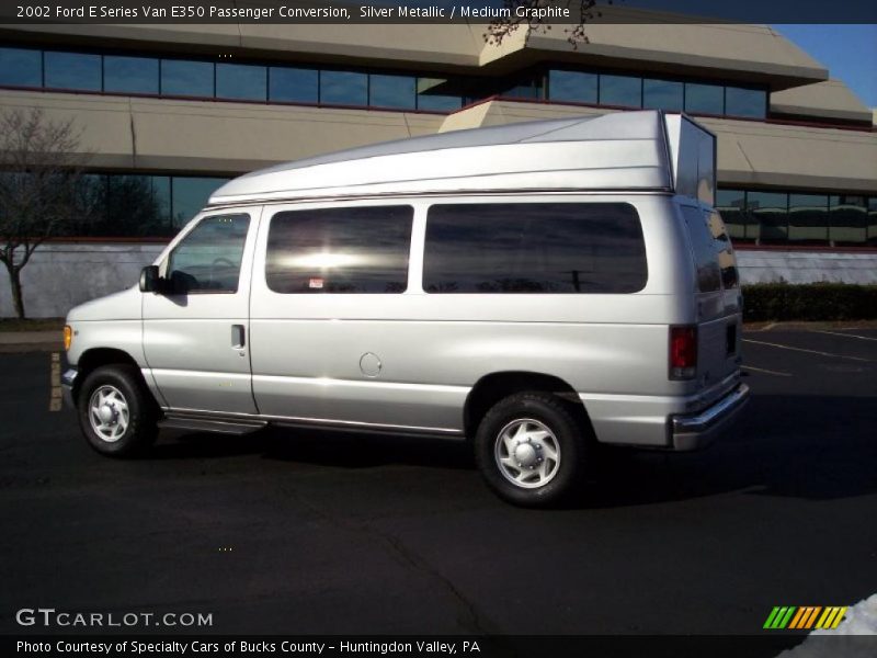 Silver Metallic / Medium Graphite 2002 Ford E Series Van E350 Passenger Conversion