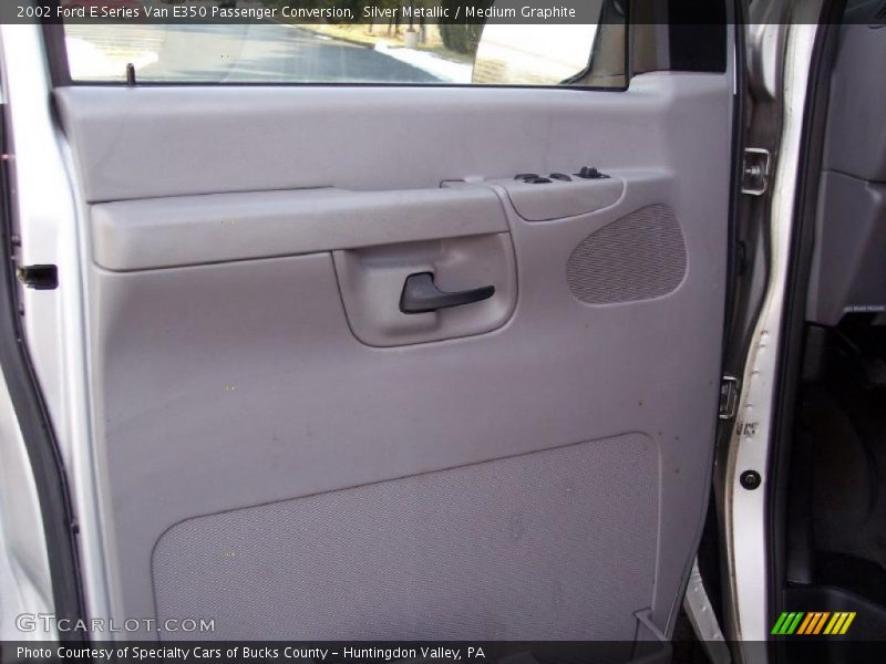 Silver Metallic / Medium Graphite 2002 Ford E Series Van E350 Passenger Conversion