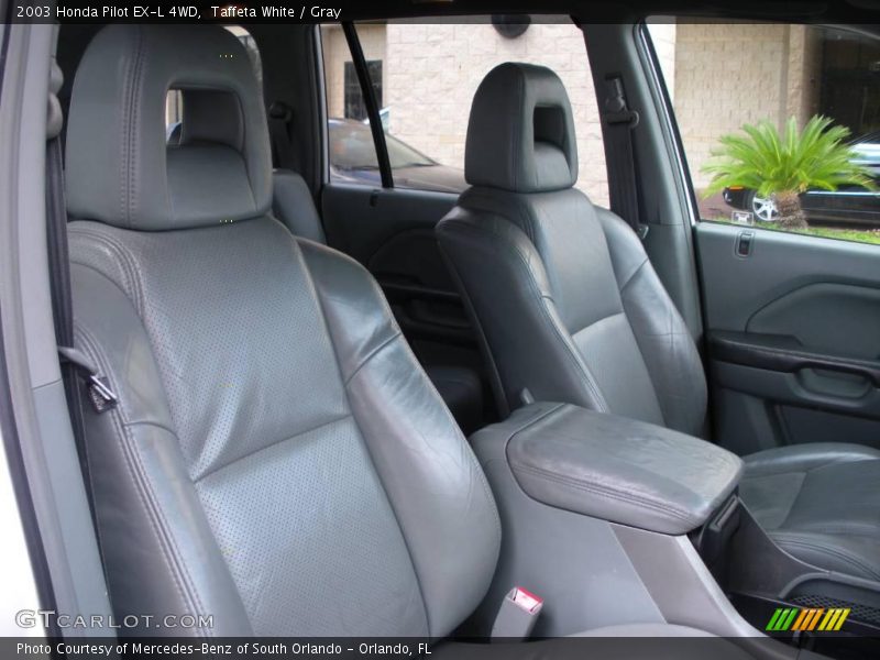Taffeta White / Gray 2003 Honda Pilot EX-L 4WD