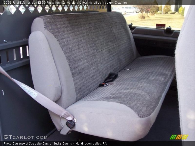 Silver Metallic / Medium Graphite 2002 Ford E Series Van E350 Passenger Conversion