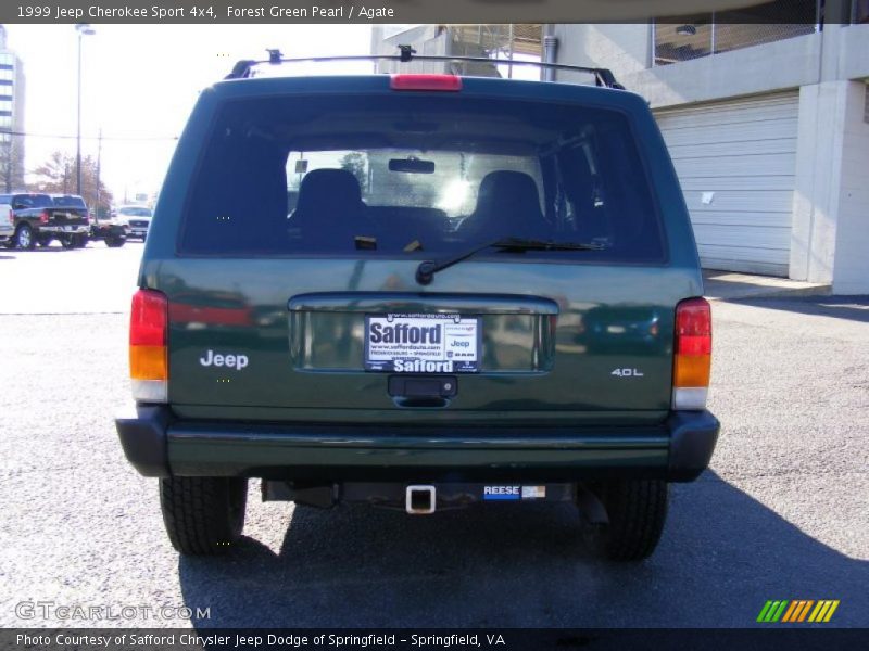 Forest Green Pearl / Agate 1999 Jeep Cherokee Sport 4x4