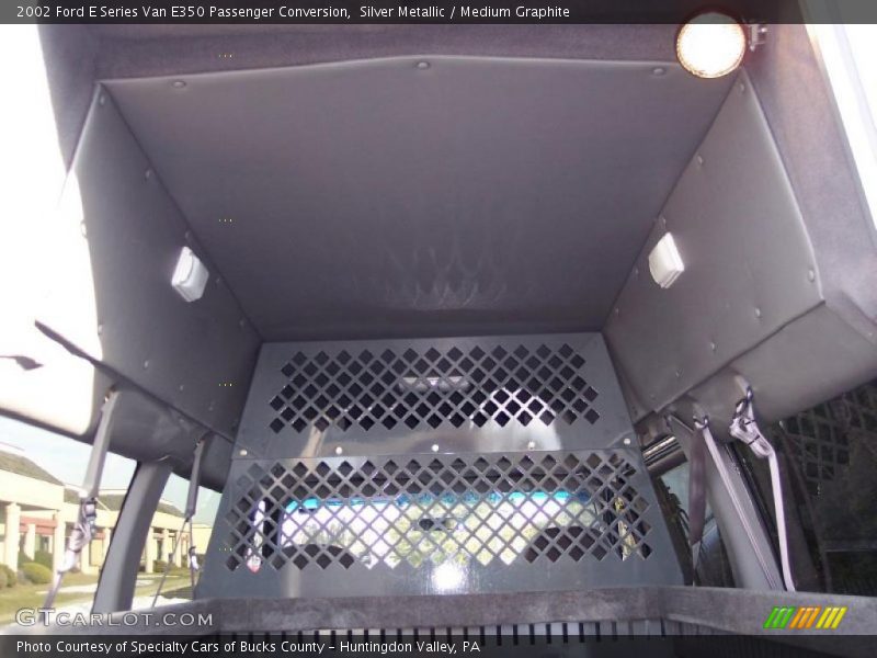 Silver Metallic / Medium Graphite 2002 Ford E Series Van E350 Passenger Conversion