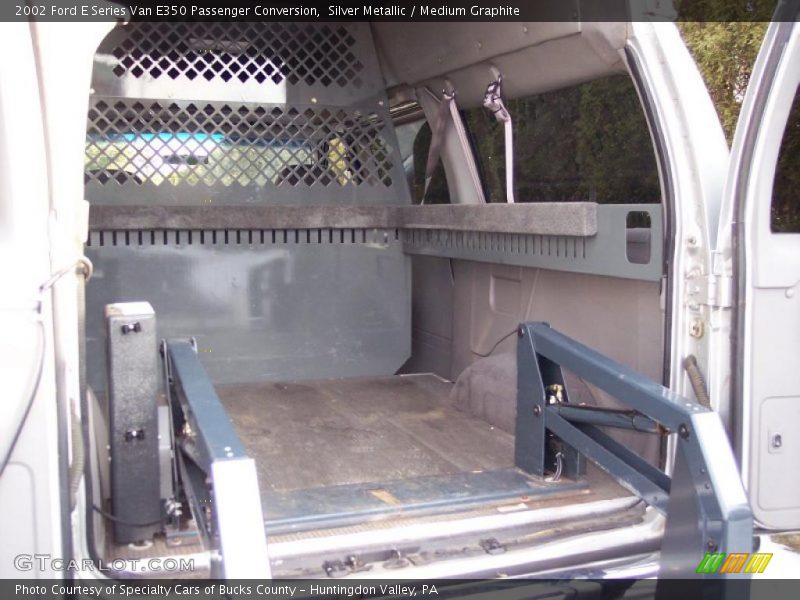 Silver Metallic / Medium Graphite 2002 Ford E Series Van E350 Passenger Conversion