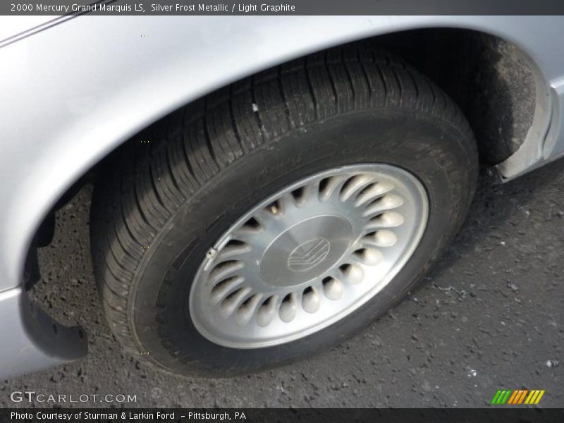 Silver Frost Metallic / Light Graphite 2000 Mercury Grand Marquis LS