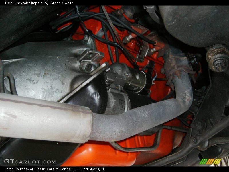 Green / White 1965 Chevrolet Impala SS