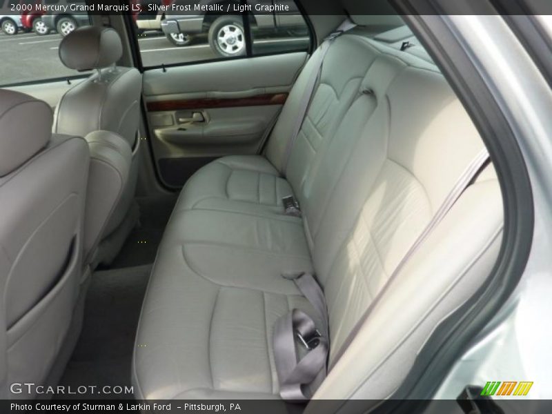 Silver Frost Metallic / Light Graphite 2000 Mercury Grand Marquis LS