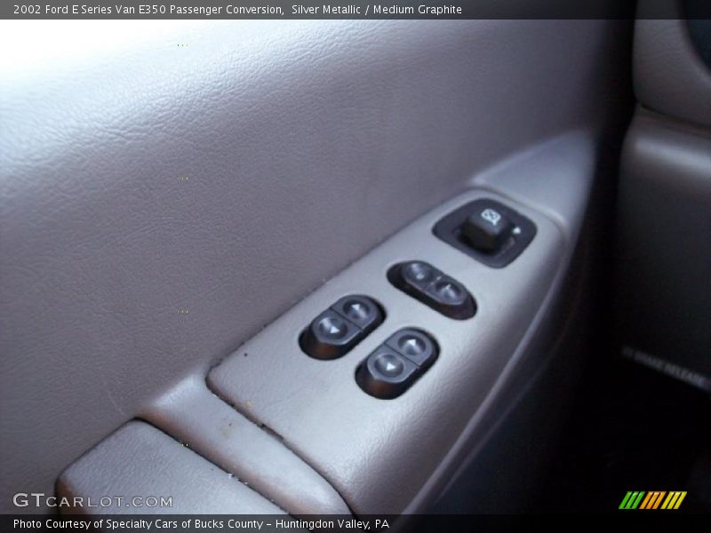 Silver Metallic / Medium Graphite 2002 Ford E Series Van E350 Passenger Conversion