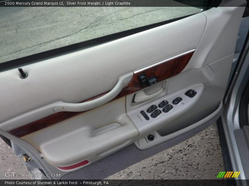 Silver Frost Metallic / Light Graphite 2000 Mercury Grand Marquis LS