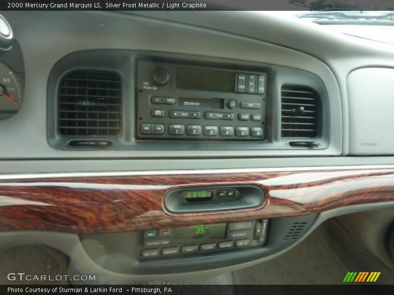Silver Frost Metallic / Light Graphite 2000 Mercury Grand Marquis LS