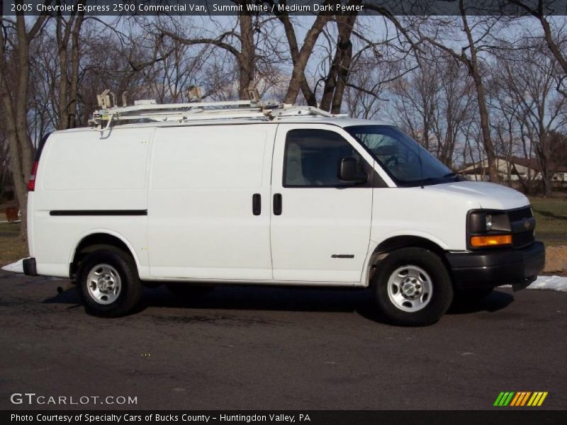 Summit White / Medium Dark Pewter 2005 Chevrolet Express 2500 Commercial Van