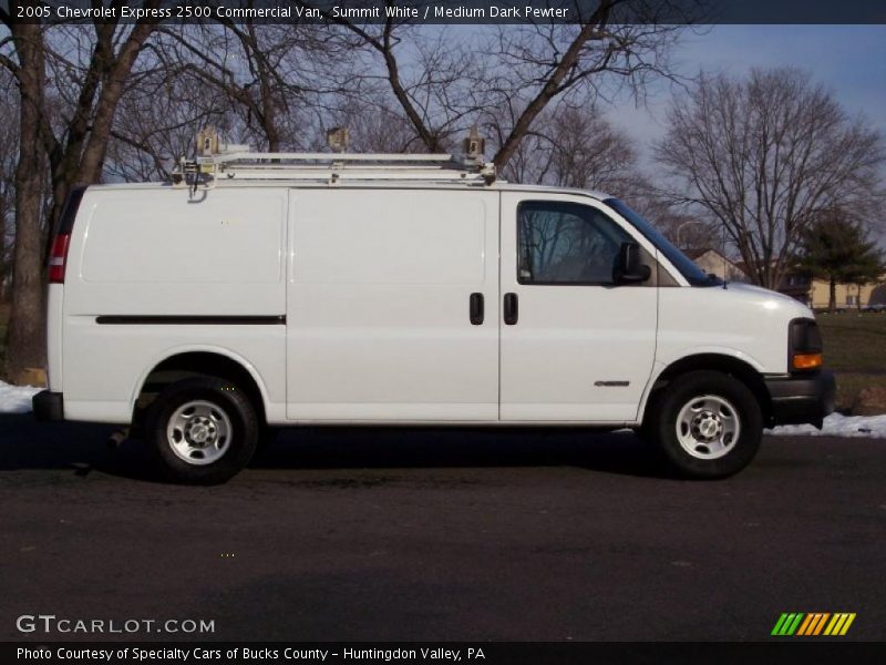 Summit White / Medium Dark Pewter 2005 Chevrolet Express 2500 Commercial Van