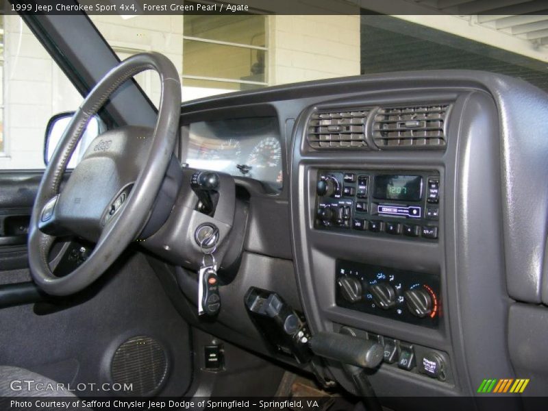  1999 Cherokee Sport 4x4 Agate Interior