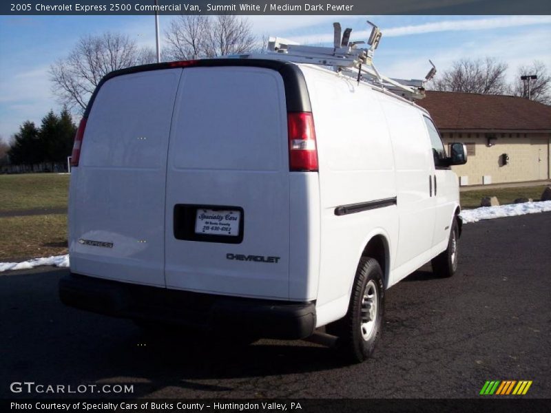 Summit White / Medium Dark Pewter 2005 Chevrolet Express 2500 Commercial Van