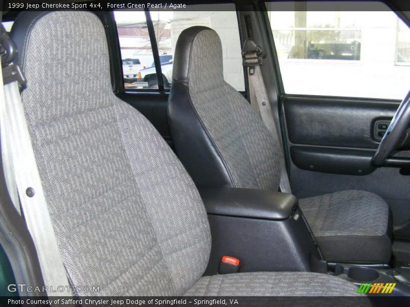 Forest Green Pearl / Agate 1999 Jeep Cherokee Sport 4x4