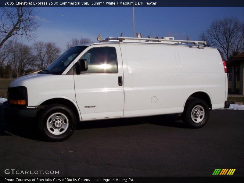 Summit White / Medium Dark Pewter 2005 Chevrolet Express 2500 Commercial Van