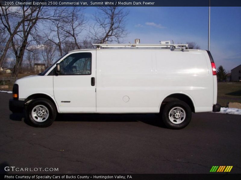Summit White / Medium Dark Pewter 2005 Chevrolet Express 2500 Commercial Van