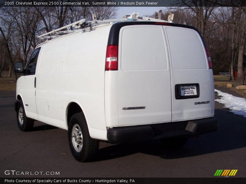 Summit White / Medium Dark Pewter 2005 Chevrolet Express 2500 Commercial Van