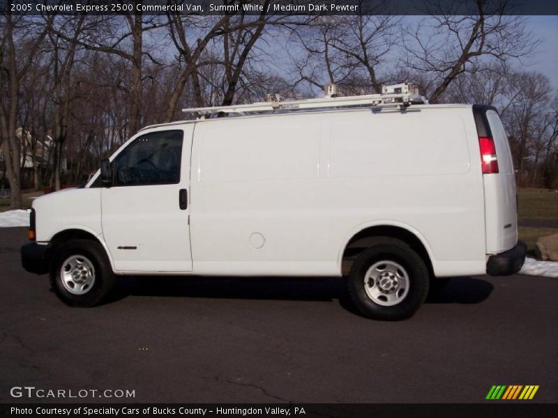 Summit White / Medium Dark Pewter 2005 Chevrolet Express 2500 Commercial Van