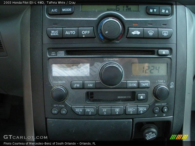 Taffeta White / Gray 2003 Honda Pilot EX-L 4WD