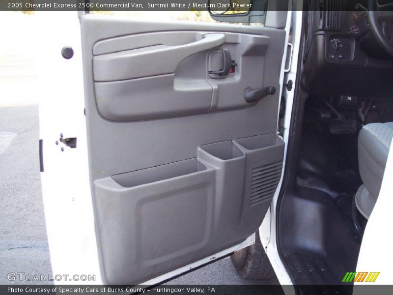 Summit White / Medium Dark Pewter 2005 Chevrolet Express 2500 Commercial Van